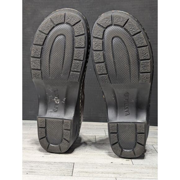 Eastland Cordovan Brown Split Toe Closed Back Slip On Clog Women's Size 7M - Picture 4 of 7